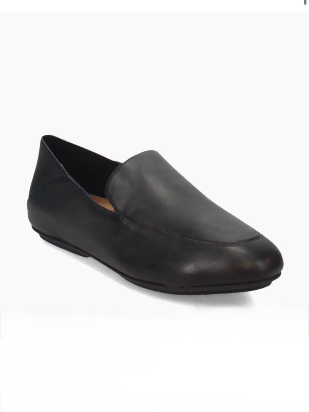 Fitflop Allegro Black Leather Flats Size 5